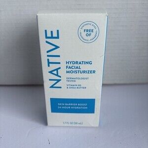 Native Hydrating Facial Moisturizer Vitamin B3 1.7 Oz NEW